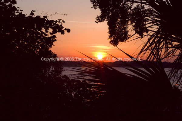 Sunset over Calibogue Sound - #34