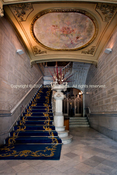 Palau Mala Grida, 1906 Staircase