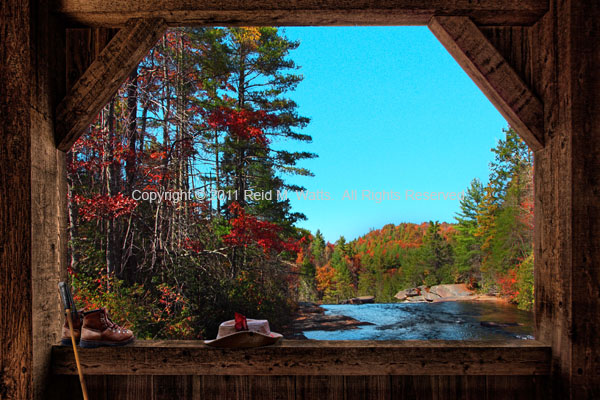 View From Covered Bridge