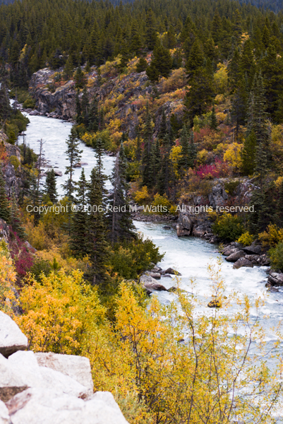 Tutshi River Colors